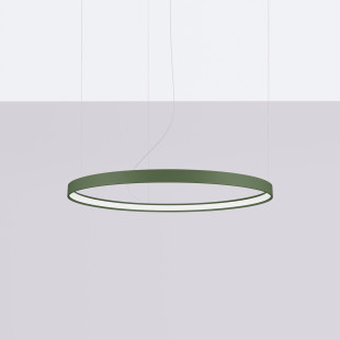 Żyrandol LED Rio Thoro - Zielony, Nowoczesny Design