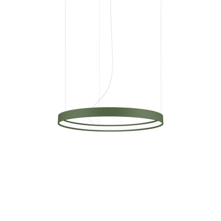 Żyrandol Rio LED Thoro - Nowoczesny design, zielona oliwka