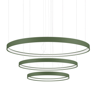 Żyrandol LED Thoro Rio III Zielony - Nowoczesny Design