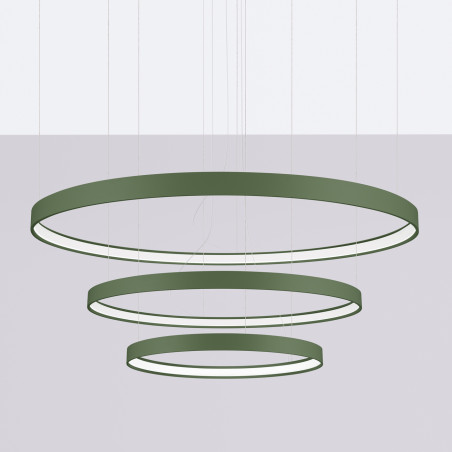 Żyrandol LED Thoro Rio III Zielony - Nowoczesny Design