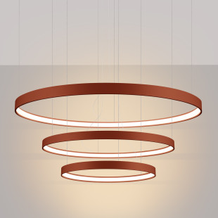 Żyrandol LED Rio III Thoro - Nowoczesny Design, Ochrona Czerwona