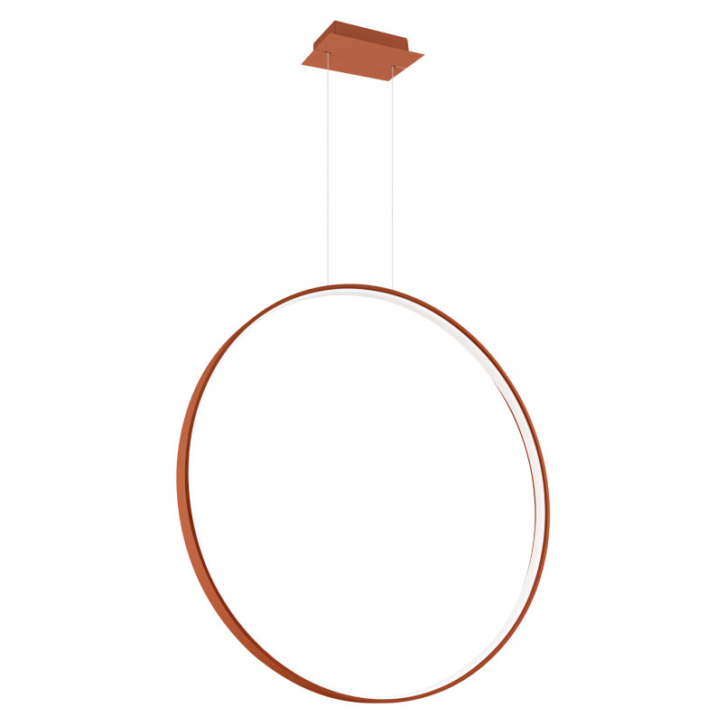 Lampa wisząca Rio LED Thoro - Czerwona, 78cm | Nowoczesny Design