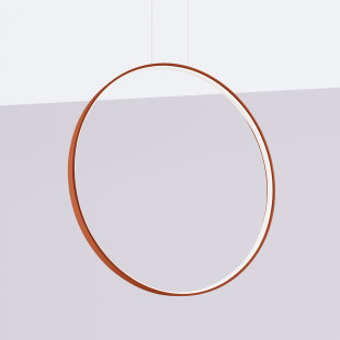 Lampa wisząca Rio LED Thoro - Czerwona, 78cm | Nowoczesny Design