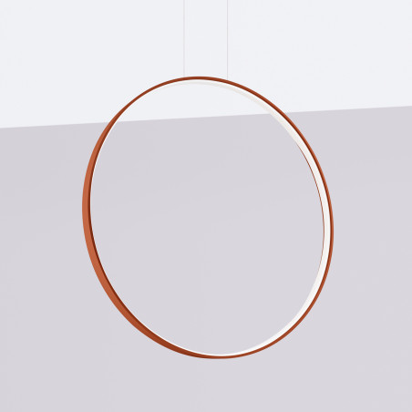 Lampa wisząca Rio LED Thoro - Czerwona, 78cm | Nowoczesny Design
