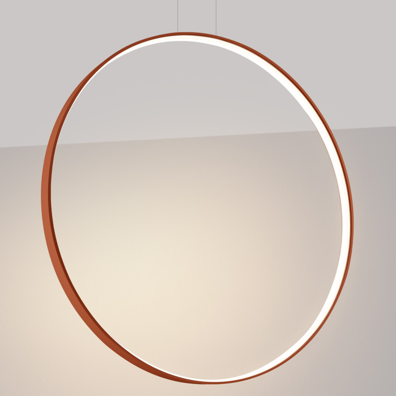 Lampa Rio LED 110cm Czerwona - Nowoczesny Design | Thoro
