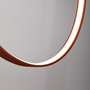 Lampa Rio LED 110cm Czerwona - Nowoczesny Design | Thoro