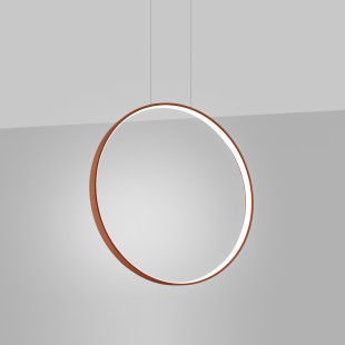 Lampa wisząca LED Rio | Czerwona, 55cm | Thoro