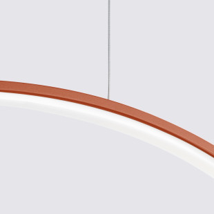 Lampa wisząca Rio LED Thoro - Czerwona, Nowoczesny Design