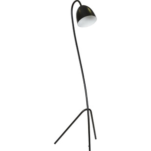 Lampa podłogowa loft trójnóg Haris czarno-biała marki Emibig