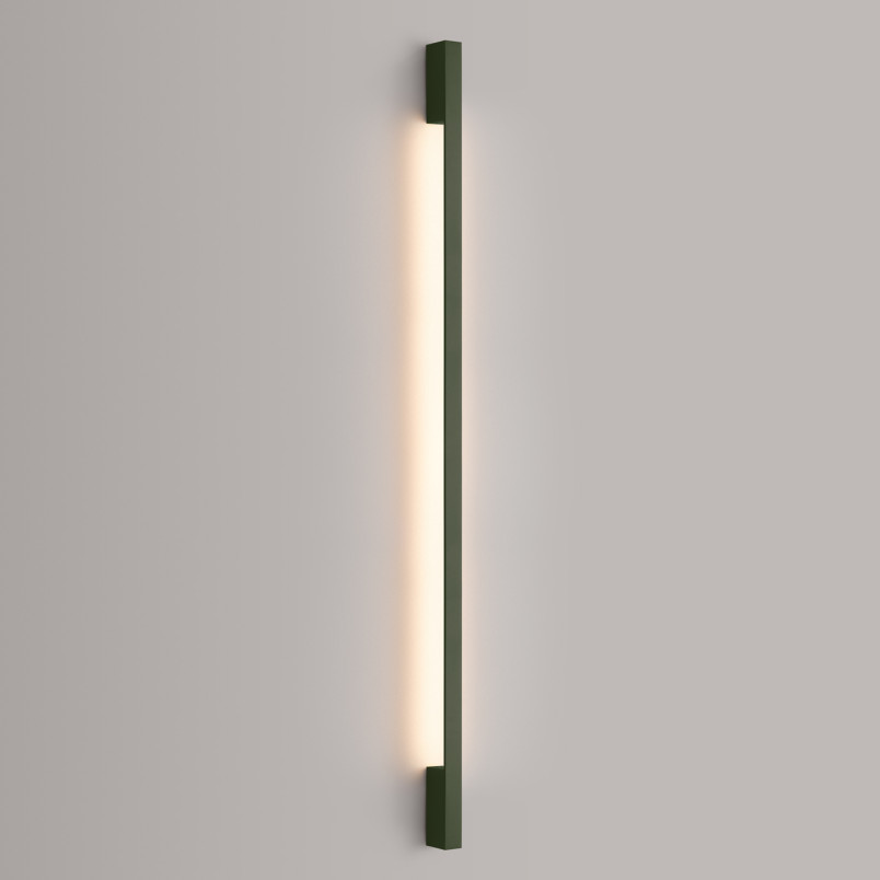 Kinkiet pionowy Sappo 150cm zielony Thoro - Nowoczesne oświetlenie