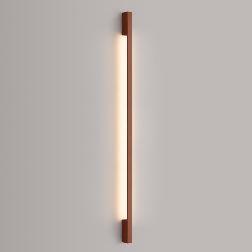 Kinkiet pionowy Thoro Sappo 150cm | Czerwony LED | Nowoczesny
