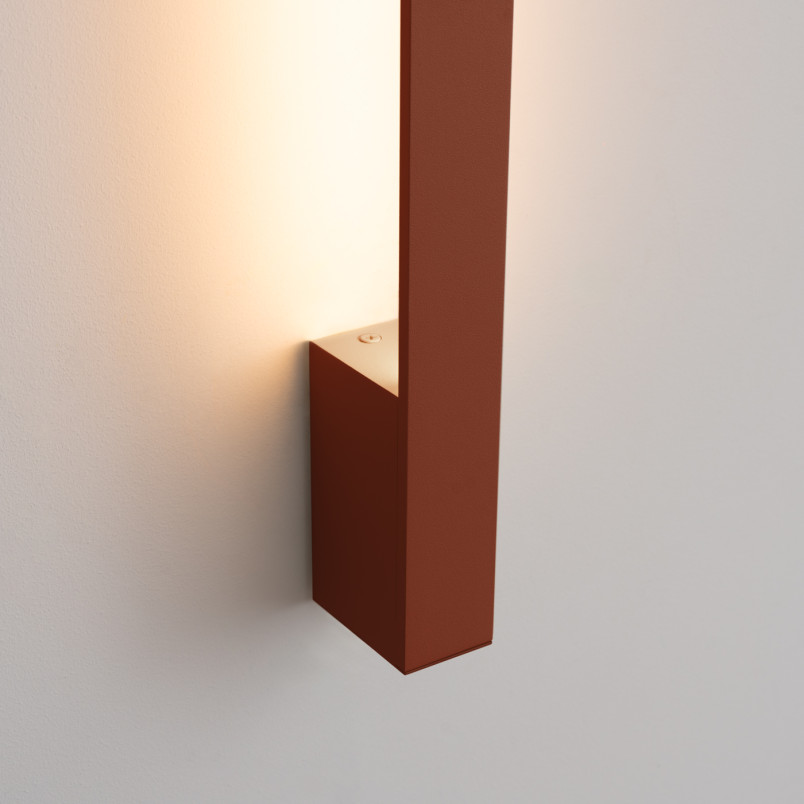 Kinkiet pionowy Thoro Sappo 150cm | Czerwony LED | Nowoczesny