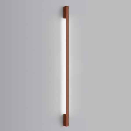Kinkiet pionowy Sappo 150cm LED ochra czerwona | Thoro