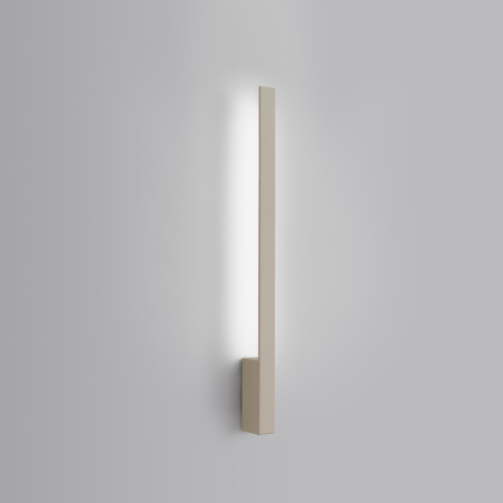 Kinkiet LED Lahti 70cm - Nowoczesny design Thoro | Beżowy