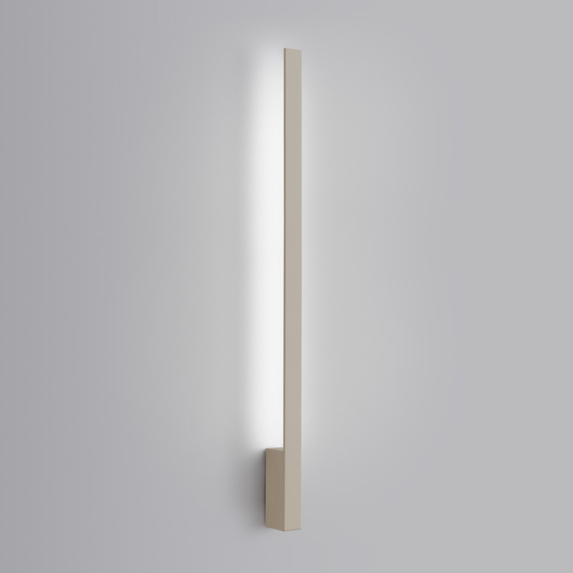 Kinkiet liniowy Lahti beżowy LED Thoro - 90cm