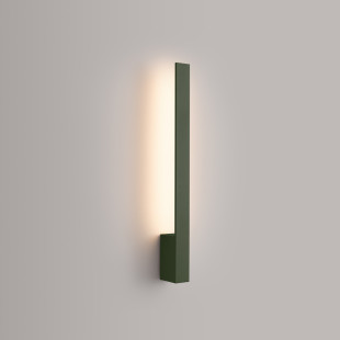 Kinkiet liniowy Lahti Thoro | Zielony oliwkowy LED 50cm