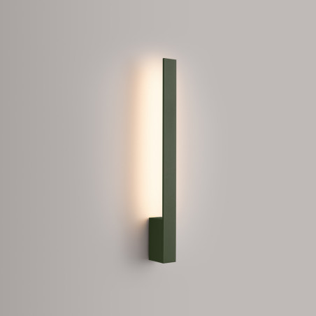 Kinkiet liniowy Lahti Thoro | Zielony oliwkowy LED 50cm