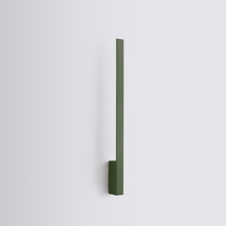Kinkiet liniowy Thoro Lahti 70cm - Zielony oliwkowy LED