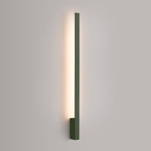 Kinkiet liniowy Thoro Lahti 90cm - Zielony oliwkowy LED