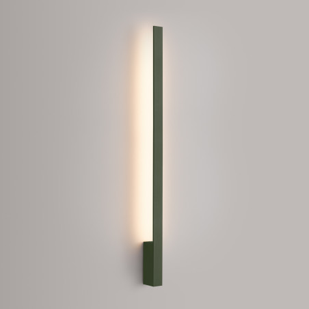 Kinkiet liniowy Thoro Lahti 90cm - Zielony oliwkowy LED