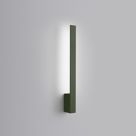 Kinkiet liniowy Lahti zielony oliwkowy LED Thoro - 50cm