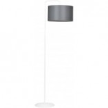 Lampa podłogowa Trapo 50 - Emibig | Szara, z abażurem
