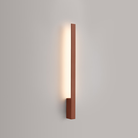 Kinkiet liniowy Lahti 70cm Thoro - Ochra Czerwona LED | Sklep