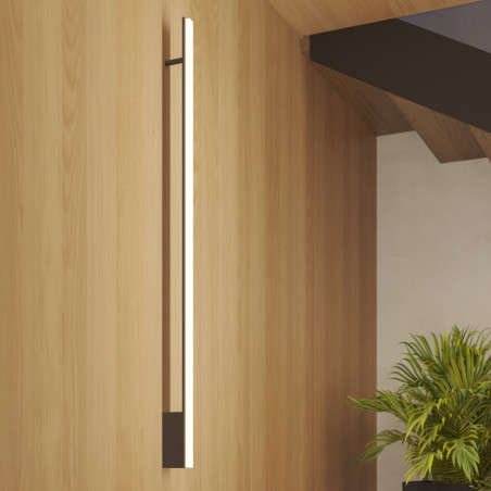 Kinkiet LED Lagom 150cm czarny - Thoro | Nowoczesny design