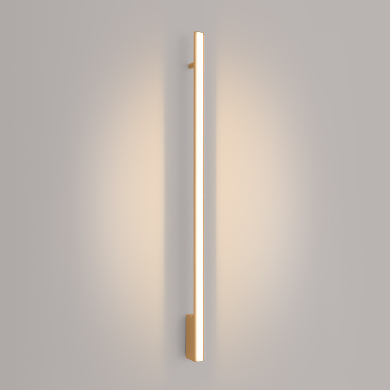 Kinkiet LED Thoro Lagom 120cm Złoty - Nowoczesne Oświetlenie