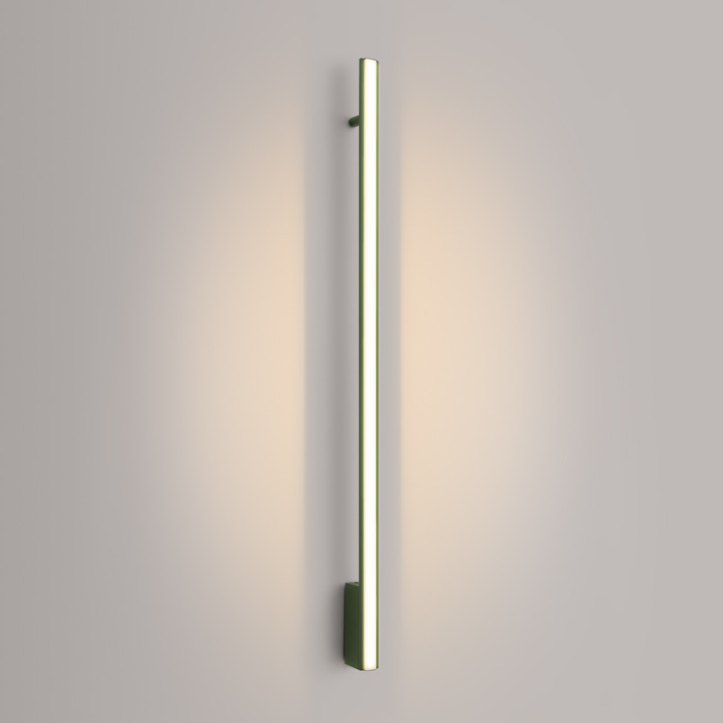 Kinkiet liniowy Thoro Lagom | Zielony, LED 120cm - Kup teraz!