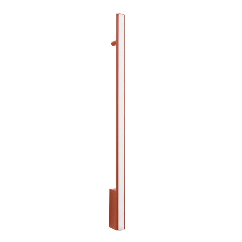 Kinkiet Thoro Lagom: Liniowy, LED, 90cm, Ochra Czerwona | Sklep
