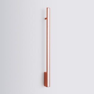 Kinkiet Thoro Lagom: Liniowy, LED, 90cm, Ochra Czerwona | Sklep
