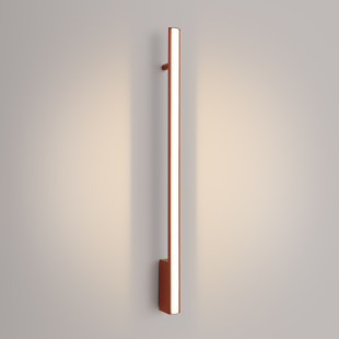 Kinkiet Thoro Lagom: Liniowy, LED, 90cm, Ochra Czerwona | Sklep