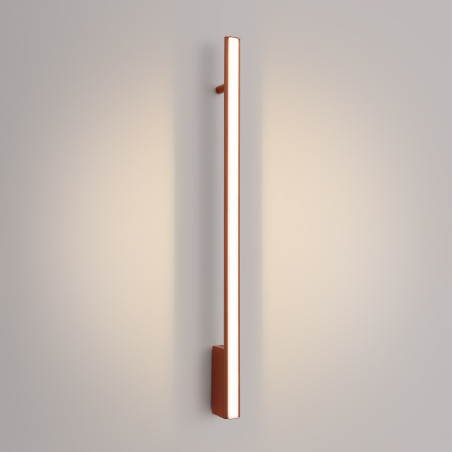 Kinkiet Thoro Lagom: Liniowy, LED, 90cm, Ochra Czerwona | Sklep
