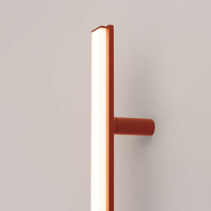 Kinkiet LED Lagom 120cm - Nowoczesny Design Thoro | Czerwony