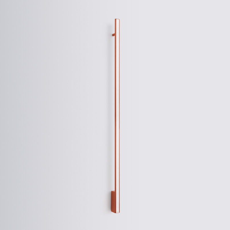 Kinkiet LED Lagom 150cm - Nowoczesny design, ochra czerwona | Thoro