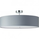 Plafon Andria 60cm - Szary Brilliant | Lampy Materiałowe