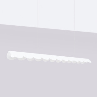 Lampa wisząca Biscuit biała LED Thoro | Nowoczesny design