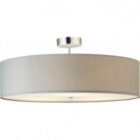 Plafon Andria 60cm - Szary Brilliant | Lampy Materiałowe