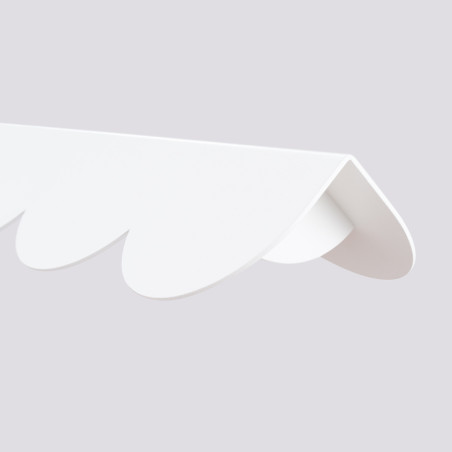 Lampa wisząca Biscuit biała LED Thoro | Nowoczesny design