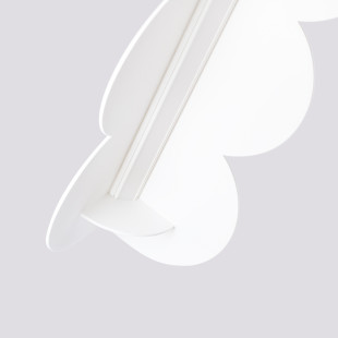 Lampa wisząca Biscuit biała LED Thoro | Nowoczesny design