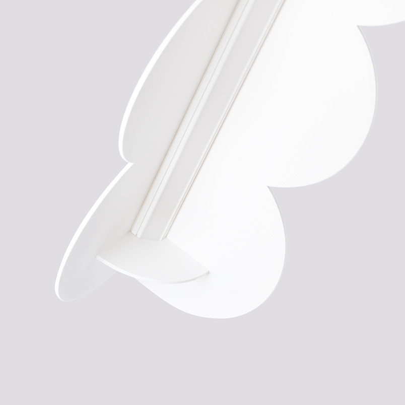 Lampa wisząca Biscuit biała LED Thoro | Nowoczesny design