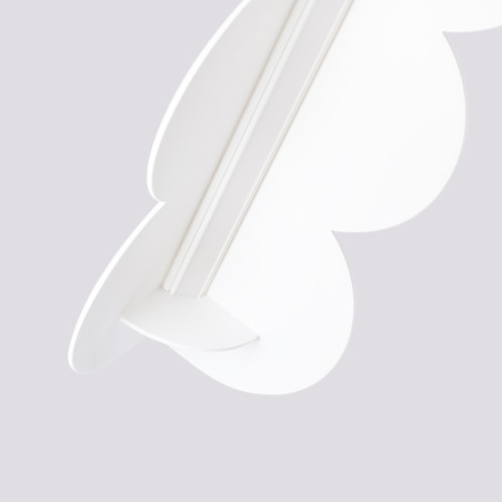 Lampa wisząca Biscuit biała LED Thoro | Nowoczesny design