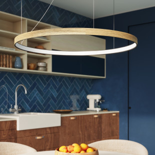 Żyrandol LED Rio Eik Thoro: Nowoczesny design i ciepłe światło