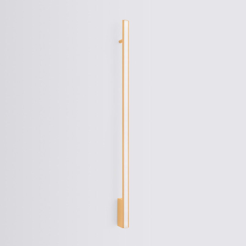 Kinkiet LED Lagom 120cm Złoty - Thoro | Nowoczesny Design