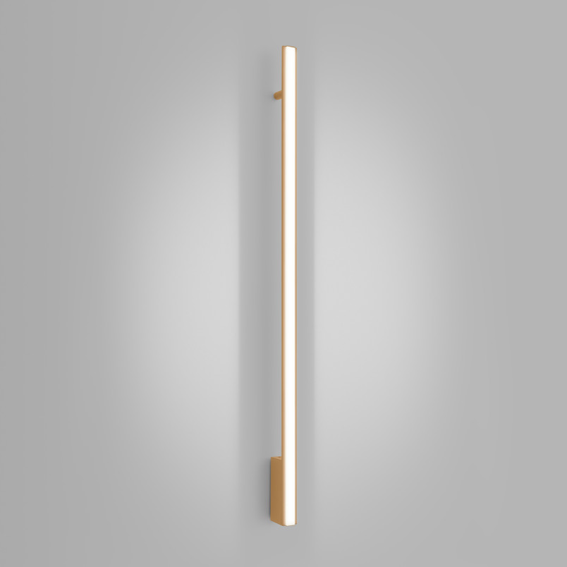Kinkiet LED Lagom 120cm Złoty - Thoro | Nowoczesny Design