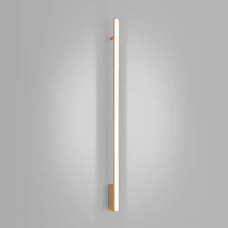 Kinkiet LED Lagom 120cm Złoty - Thoro | Nowoczesny Design