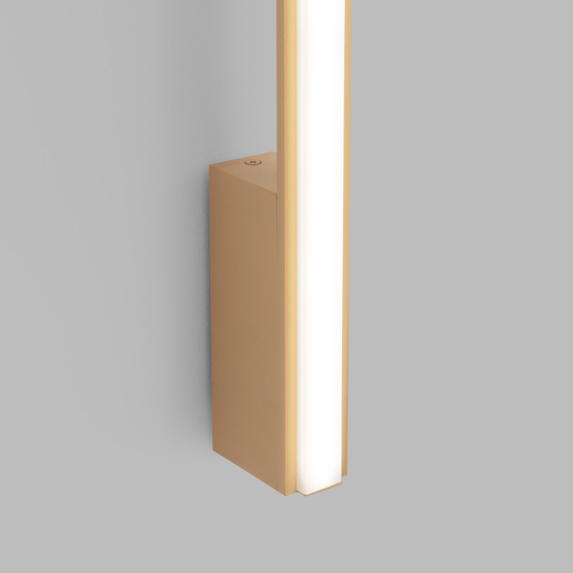 Kinkiet LED Lagom 120cm Złoty - Thoro | Nowoczesny Design