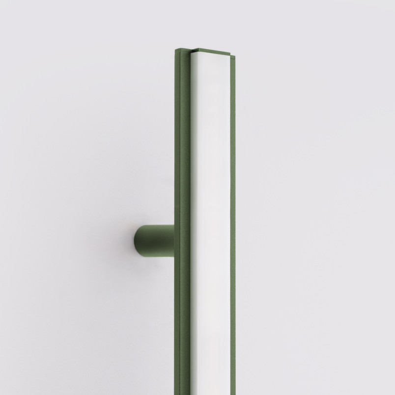 Kinkiet LED Thoro Lagom - Zielony, 120cm - Nowoczesny Design