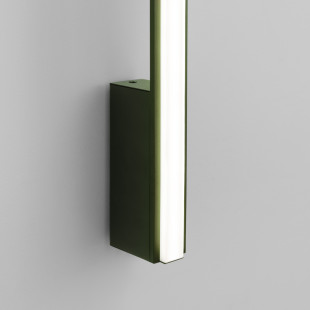 Kinkiet liniowy LED Thoro Lagom 150cm - Zielony oliwkowy